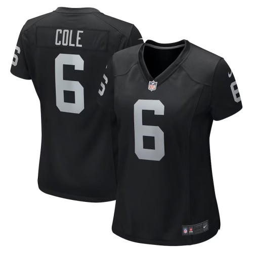 Women's Las Vegas Raiders AJ Cole Black Game Jersey