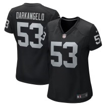 Women's Las Vegas Raiders Isaac Darkangelo Black Team Game Jersey