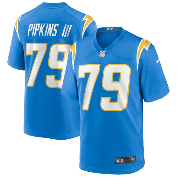 Men's Los Angeles Chargers Trey Pipkins III Powder Blue Game Jersey