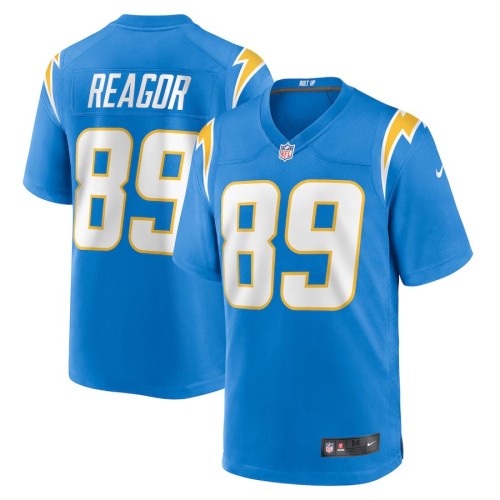 Men's Los Angeles Chargers Jalen Reagor Powder Blue Team Game Jersey