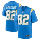 Men's Los Angeles Chargers Alex Erickson Powder Blue Team Game Jersey