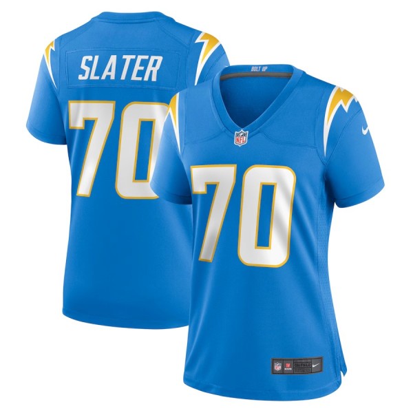 Women's Los Angeles Chargers Rashawn Slater Powder Blue Game Jersey