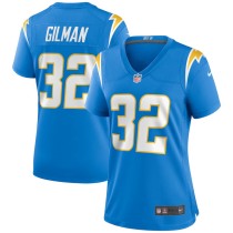 Women's Los Angeles Chargers Alohi Gilman Powder Blue Game Jersey