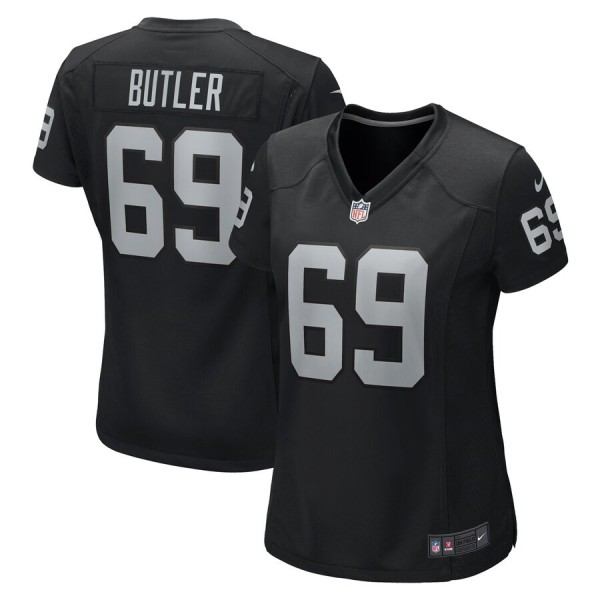 Women's Las Vegas Raiders Adam Butler Black Game Jersey