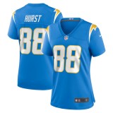 Women's Los Angeles Chargers Hayden Hurst Powder Blue Game Jersey