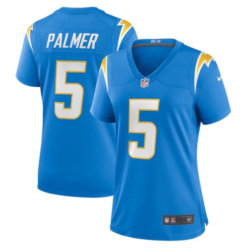 Women's Los Angeles Chargers Joshua Palmer Powder Blue Game Player Jersey