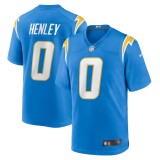 Men's Los Angeles Chargers Daiyan Henley Powder Blue Team Game Jersey