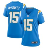 Women's Los Angeles Chargers Ladd McConkey Powder Blue Game Jersey