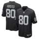 Men's Las Vegas Raiders Jesper Horsted Black Game Player Jersey