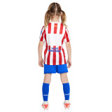 Kids Atlético de Madrid 25/26 Home Jersey and Short Kit