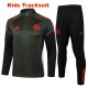 Kids Bayern Munich 25/26 Half-Zip Training Sweatshirt and Pants Set E2546