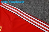 Kids MUFC 25/26 Retro Training Jacket and Pants Set E2555