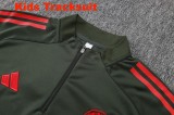 Kids Bayern Munich 25/26 Half-Zip Training Sweatshirt and Pants Set E2546