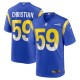Men's Los Angeles Rams Geron Christian Royal Team Game Jersey
