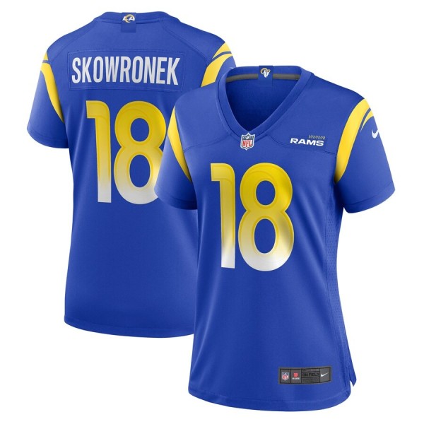 Women's Los Angeles Rams Ben Skowronek Royal Game Jersey