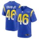 Men's Los Angeles Rams Kenny Logan Jr. Royal Game Jersey