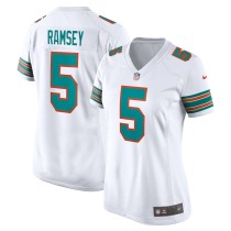 Women's Miami Dolphins Jalen Ramsey White Alternate Game Jersey