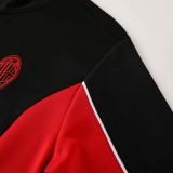 AC Milan 25/26 Full-Zip Team Track Jacket 01 - Black