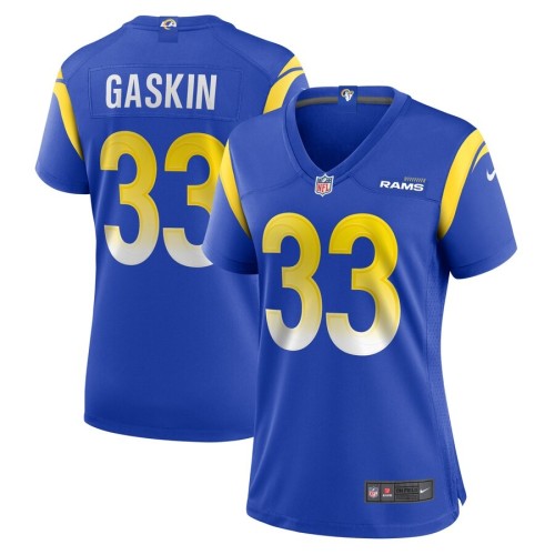 Women's Los Angeles Rams Myles Gaskin Royal Game Jersey