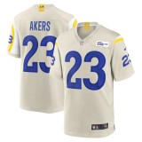 Men's Los Angeles Rams Cam Akers Bone Game Jersey