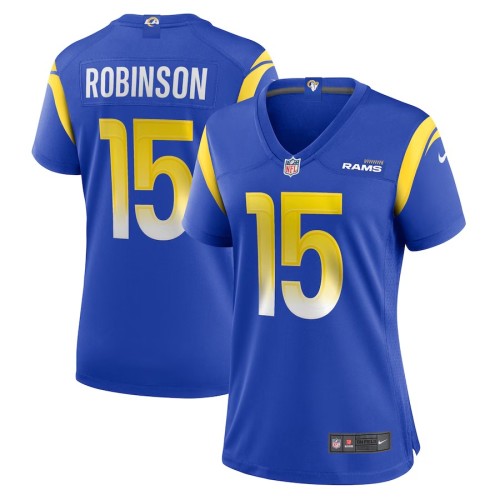 Women's Los Angeles Rams Demarcus Robinson Royal Game Jersey
