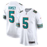 Men's Miami Dolphins Jalen Ramsey White Alternate Game Jersey