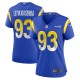 Women's Los Angeles Rams Tuli Letuligasenoa Royal Game Jersey