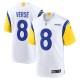 Men's Los Angeles Rams Jared Verse White Game Jersey