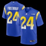 Men's Los Angeles Rams Royce Freeman Royal Game Jersey