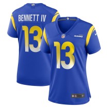 Women's Los Angeles Rams Stetson Bennett Royal Team Game Jersey