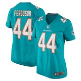 Women's Miami Dolphins Blake Ferguson Aqua Game Player Jersey