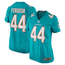 Women's Miami Dolphins Blake Ferguson Aqua Game Player Jersey