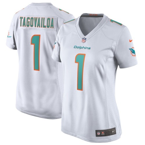 Women's Miami Dolphins Tua Tagovailoa White Game Jersey
