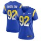 Women's Los Angeles Rams Anthony Goodlow Royal Game Jersey