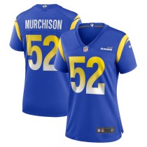 Women's Los Angeles Rams Larrell Murchison Royal Team Game Jersey