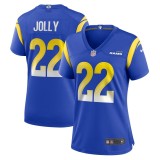 Women's Los Angeles Rams Shaun Jolly Royal Home Game Jersey