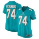 Women's Miami Dolphins Liam Eichenberg Aqua Game Jersey