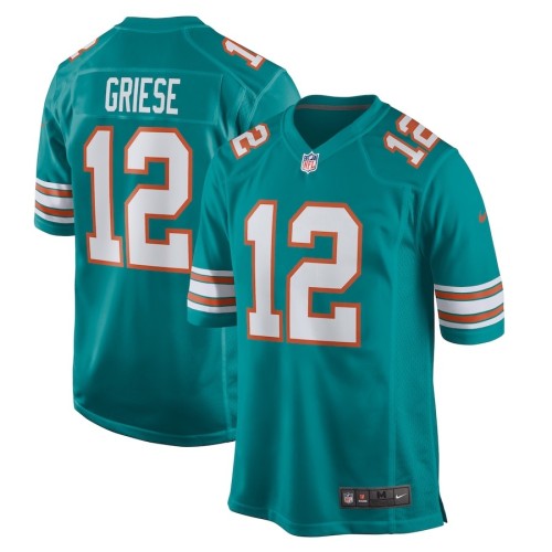 Men's Miami Dolphins Bob Griese Aqua Retired Player Jersey