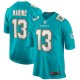 Men's Miami Dolphins Dan Marino Aqua Game Retired Player Jersey