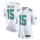 Men's Miami Dolphins Jaelan Phillips White Game Jersey