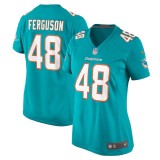 Women's Miami Dolphins Blake Ferguson Aqua Game Jersey