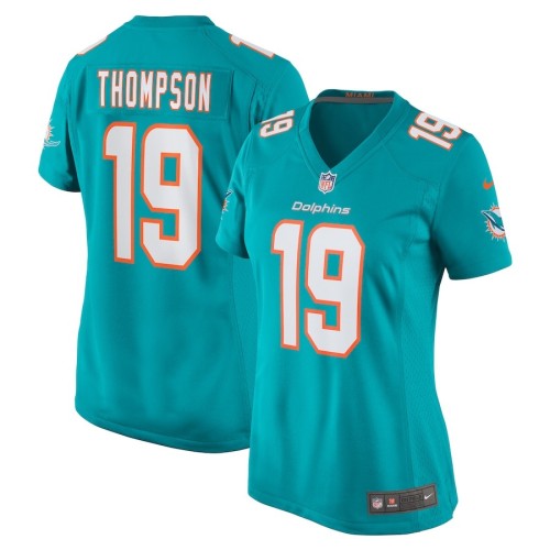 Women's Miami Dolphins Skylar Thompson Aqua Game Player Jersey