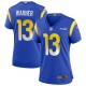 Women's Los Angeles Rams Kurt Warner Royal Game Retired Player Jersey
