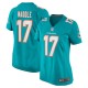 Women's Miami Dolphins Jaylen Waddle Aqua Game Player Jersey