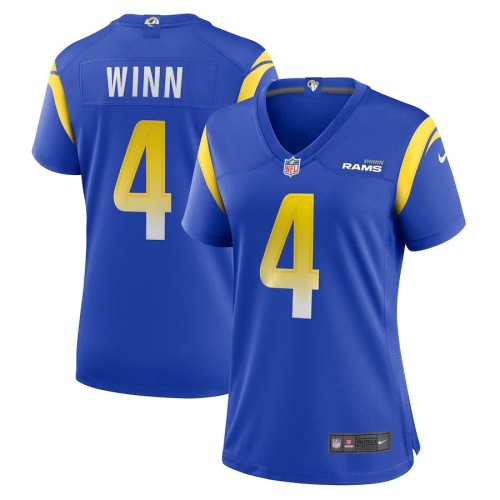 Women's Los Angeles Rams Dresser Winn Royal Team Game Jersey