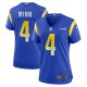 Women's Los Angeles Rams Dresser Winn Royal Team Game Jersey