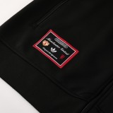 MUFC 25/26 Full-Zip Team Track Jacket Black - 01