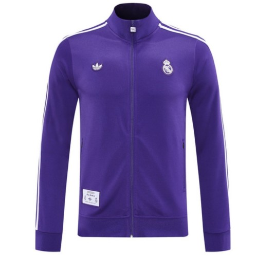 Real Madrid 25/26 Full-Zip Team Track Jacket - 01
