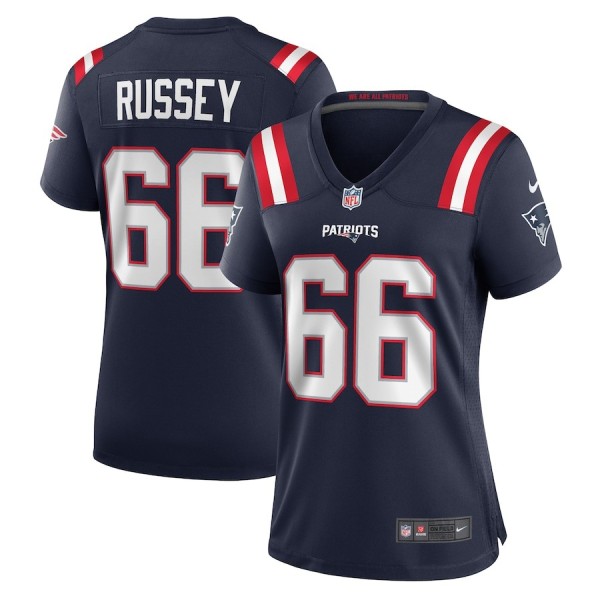 Women's New England Patriots Kody Russey Navy Game Player Jersey
