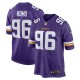 Men's Minnesota Vikings John Parker Romo Purple Game Jersey